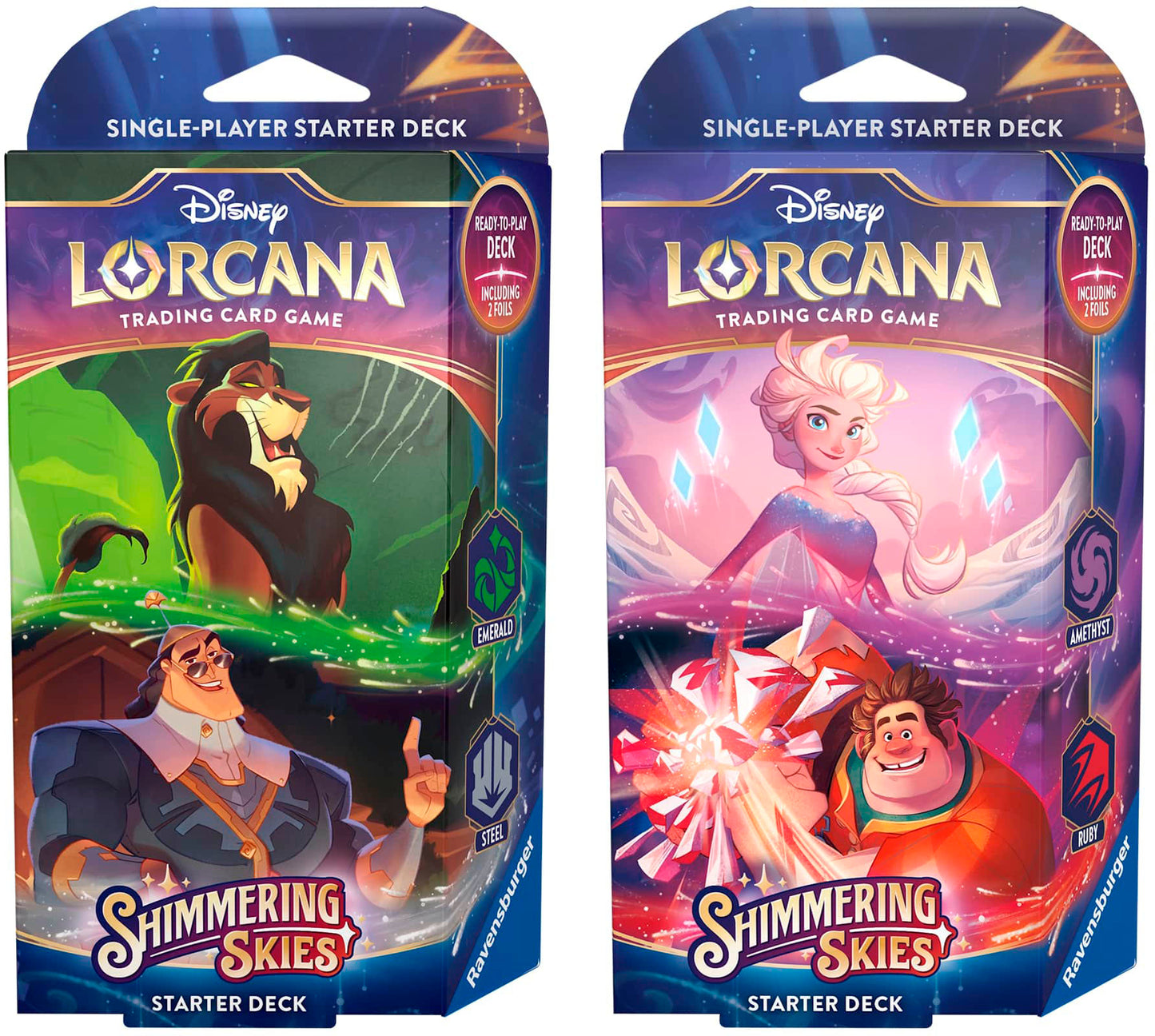 Lorcana Disney Lorcana: Shimmering Skies Starter Decks