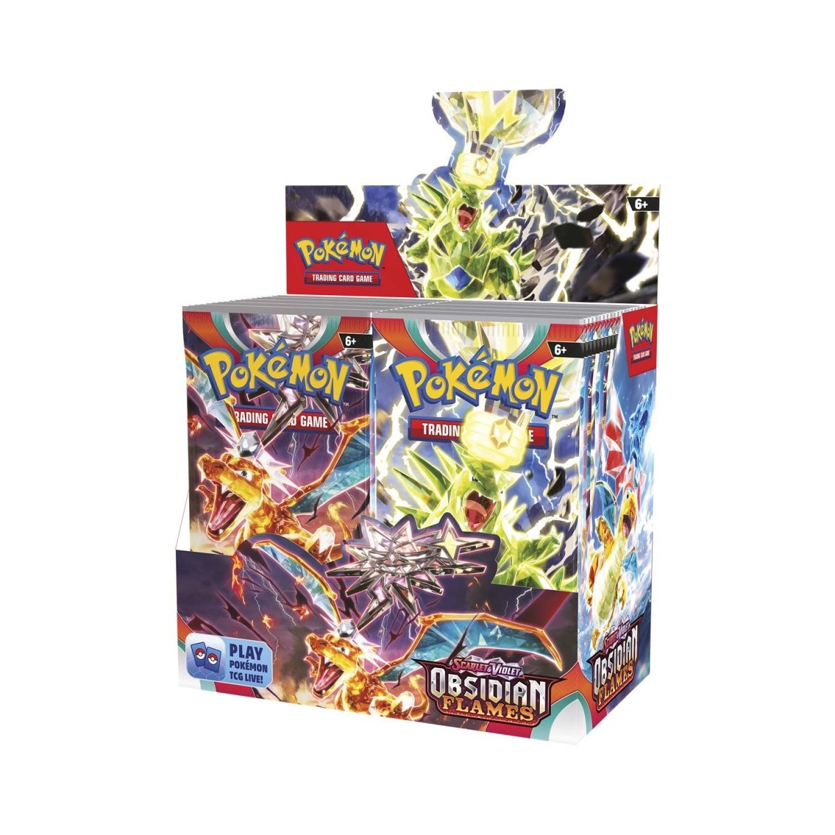 Pokémon TCG: Scarlet & Violet-Obsidian Flames Booster Display Case