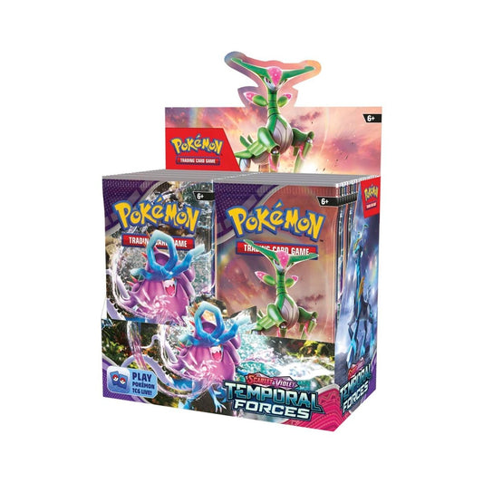 Pokémon TCG: Scarlet & Violet-Temporal Forces Booster Display Case